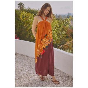 Farm Rio | Halter Maxi Maxi Dress | NWT